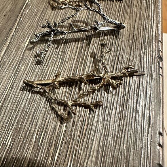 Vintage Tree Branch Metal Hair Pins - Picture 5 of 8